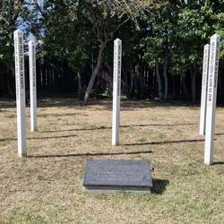 Gedenksteen bij het Russisch monument van Alexander Dubcek die de Russen bestreed in de jaren 80