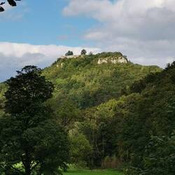 die Ruine Feste Urach