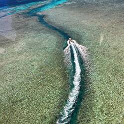 Channel where we snorkelled