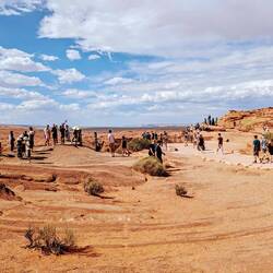 Wir waren fast alleine da. 😂