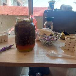 Einladung zum Tee. Das hatten wir lange nicht😊!