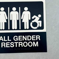 die Amerikaner machens wieder ganz perfekt: sehr häufig "all gender Toiletten"..🤣