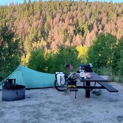 Temperaturen etwas frisch: warten auf die Sonne