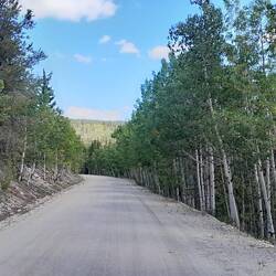 Abfahrt vom Carnero Pass