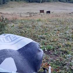 Raureif am morgen im Stunner Campground