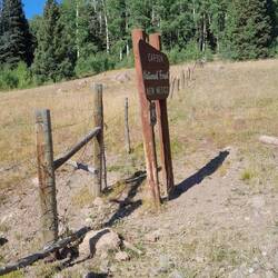 Die Grenze zu New Mexico (leaving beautifull Colorado)