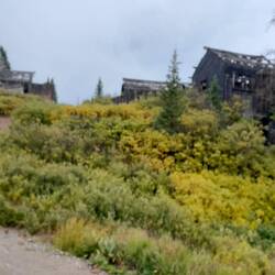 Summitville: alle Goldgräberstadt. Heute grosse Kupfermine