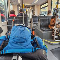 In der Straßenbahn