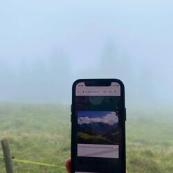 Naja, hallo Nebel...