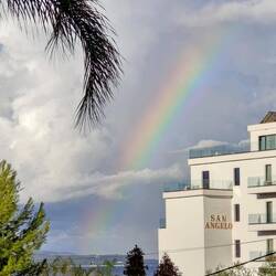 Ein Regenbogen zum Abschied