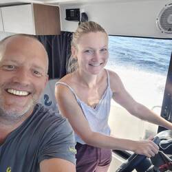 Noch im Bischi am Fahren...
