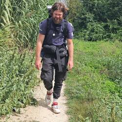 My Camino friend Rocus aka Rocky