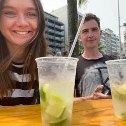 Caipi an der Copacabana