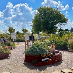 Blumen- und Kräutergarten