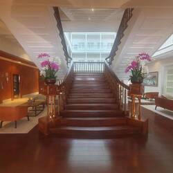 Im central hotel panama sind vom selben Architekten die gleichen Treppen wie in der Titanic verbaut