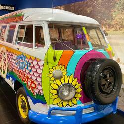 Hippie-Bus der 60er Jahre