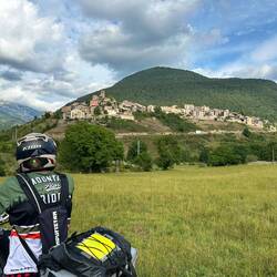 In diesem Dörfchen haben wir eine Mittagspause gemacht