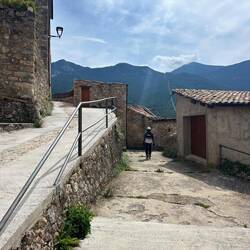 Manchmal ist es ratsam eine Route abzulaufen, bevor wir eine Treppe runterfahren 😅