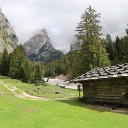 Wendepunkt der Tour: rechter Leger