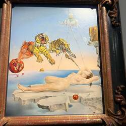 One of my favorite Dali paintings - it was in the section on Dreams