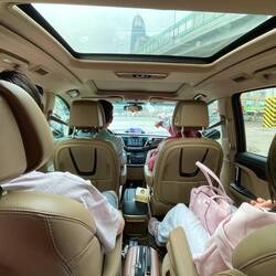 En route pour l'aéroport