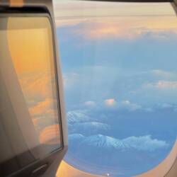 Sunrise over the mountains
