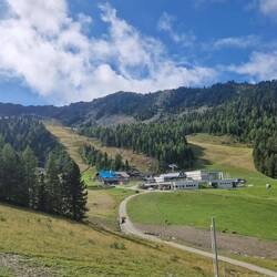 Zurück an der Bergstation