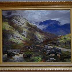 "Wandering Shadows" von Peter Graham - eine Landschaft, wie wir sie oft gesehen haben