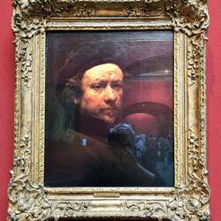 Rembrandt, Selbstporträt mit 51