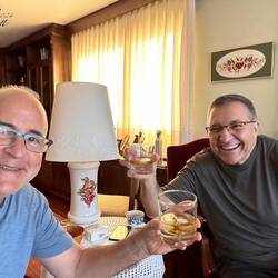 Deniz and Mui sending cheers to Murat! — İzmir, 🇹🇷.