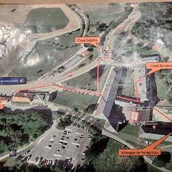 The place is purely to facilitate those in the Camino, no entry without your pilgrims pass.