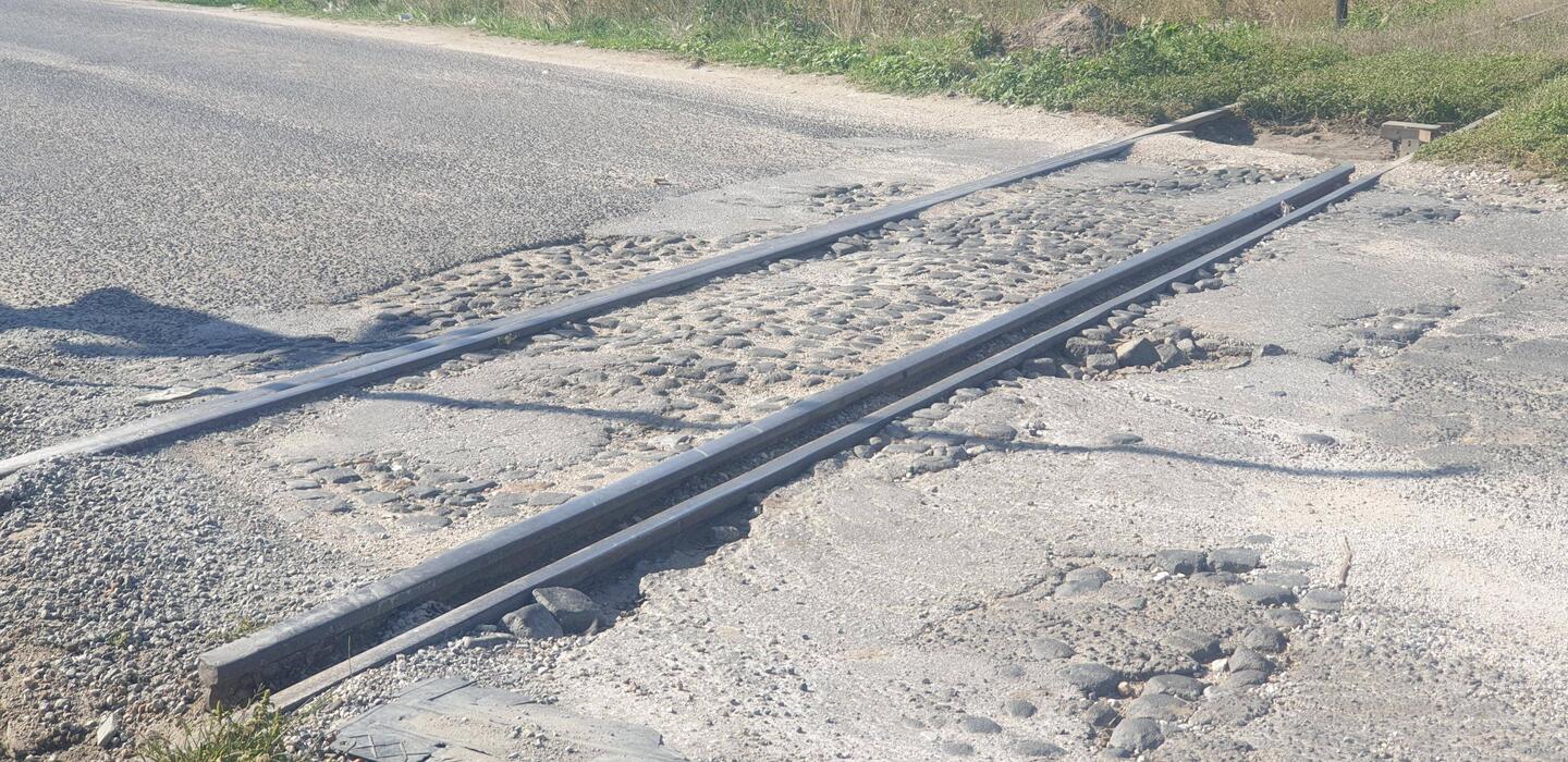 Für den Zug ist es eben.