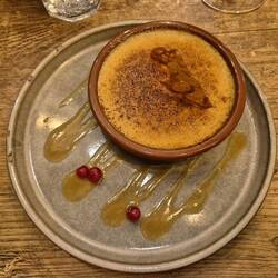 Bestes Dessert ever: Creme brulee.