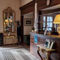 Entree van het Appartementgebouw in Krakau