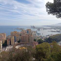 Sur les hauteurs de Malaga