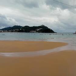 Strand von San Sebastian