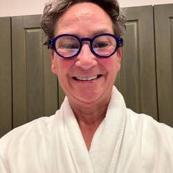I went to the salon and spa for a much needed haircut and massage!