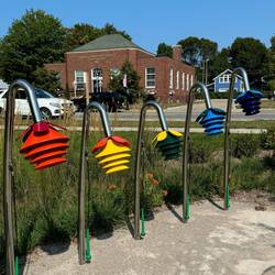 The little green things are malots for making music