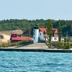Point Betsie Lighthouse continuously operating since 1858