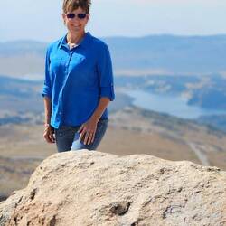 At the summit...right at 11,000 feet.