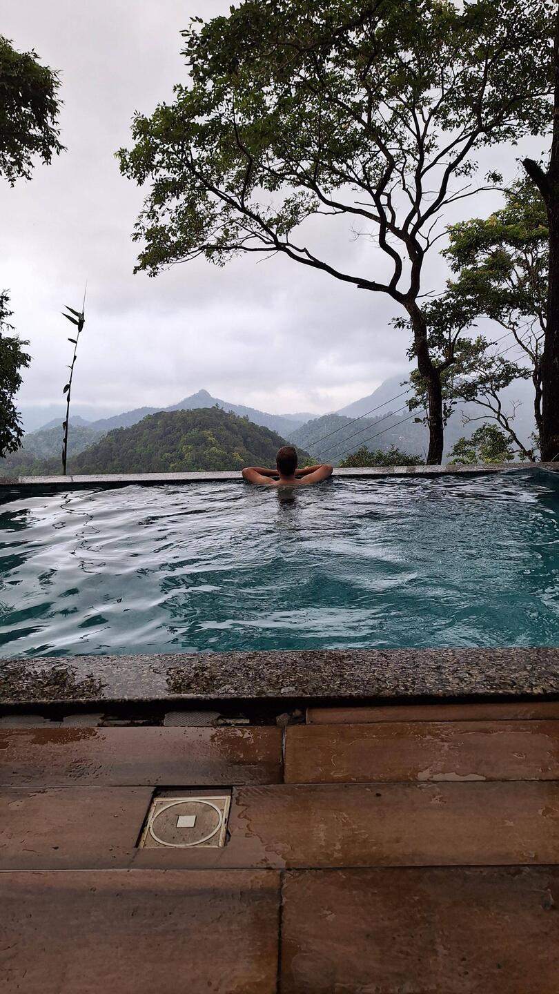 Morgendliche Schwimmeinheit