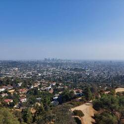 Aussicht über LA