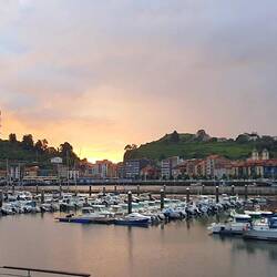 Ribadesella au petit matin