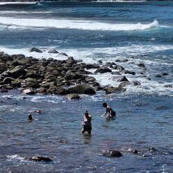 After a hot walk was so looking to cool down, only to find the water was hot