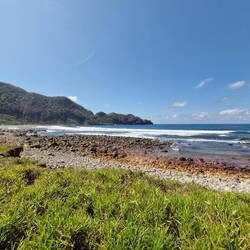 Thermal beach, no people, so peaceful
