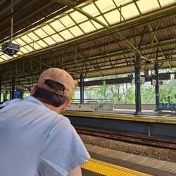 Bahnhof in Jakarta