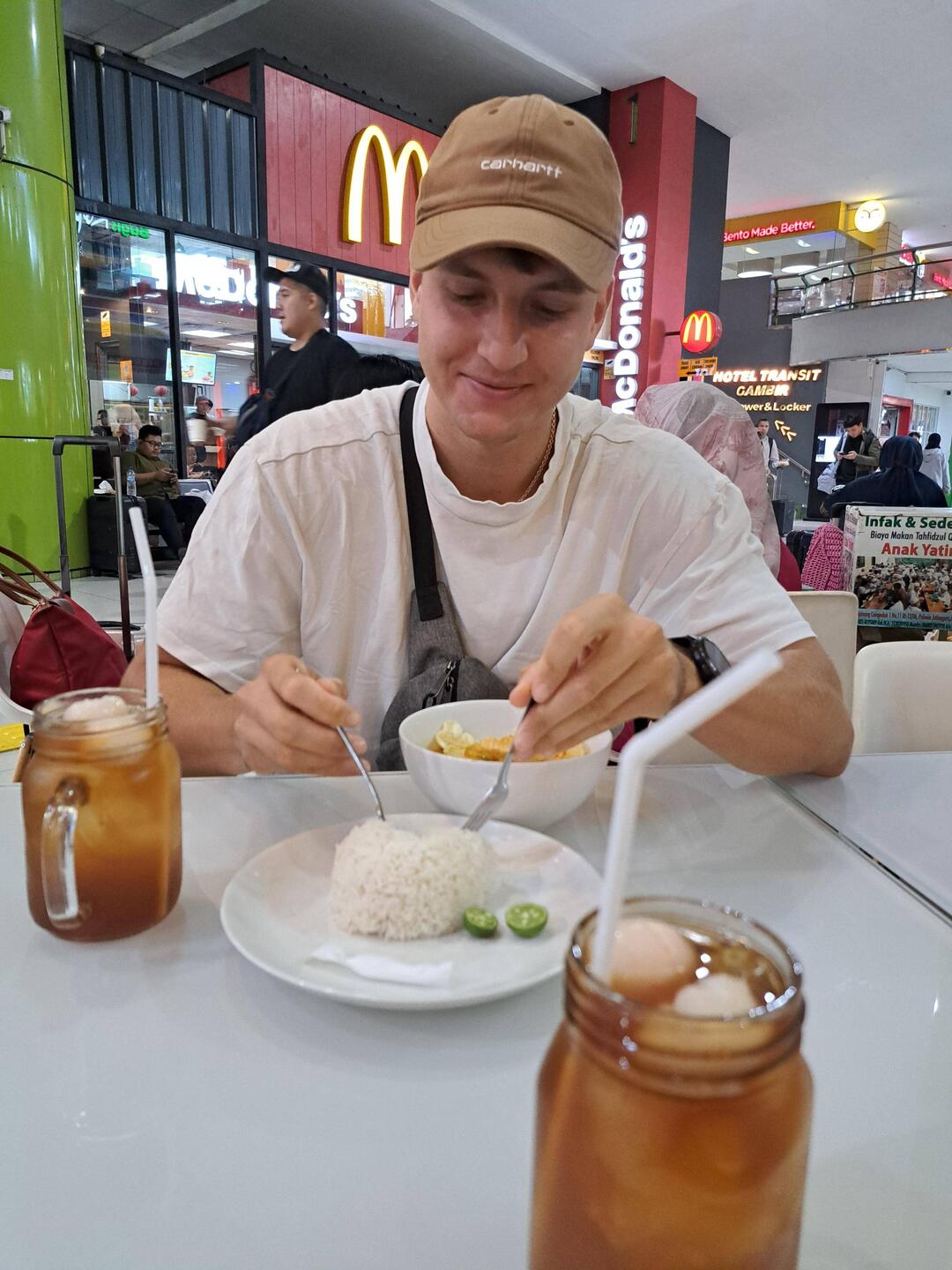 Frühstück in Jakarta