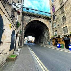 South Bridge - the vaults are built beneath