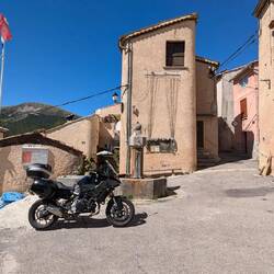 Hameau la Sagne is the end of the road on the D80.