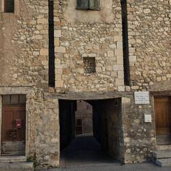 Those slots were for the chains for the drawbridge